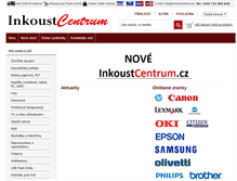 Tablet Screenshot of inkoustcentrum.eu